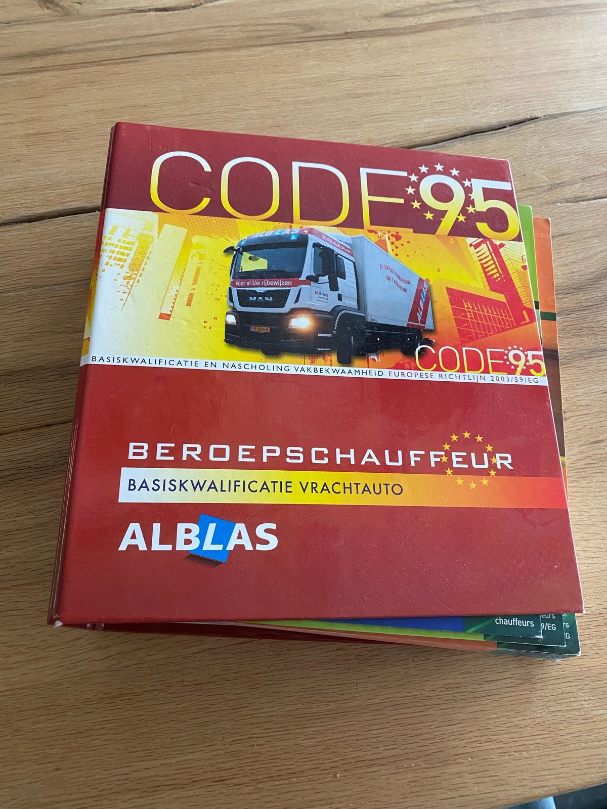 Theorie boeken vrachtwagen rijbewijs + code95, Ophalen of Verzenden, Gelezen, Niet van toepassing