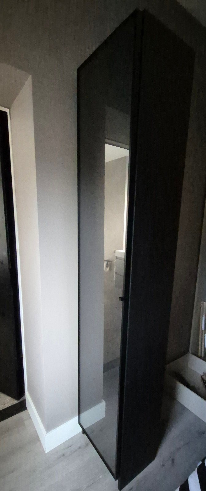 Billy/Högbo boekenkast IKEA, Ophalen, Minder dan 50 cm, Met deur(en), 200 cm of meer