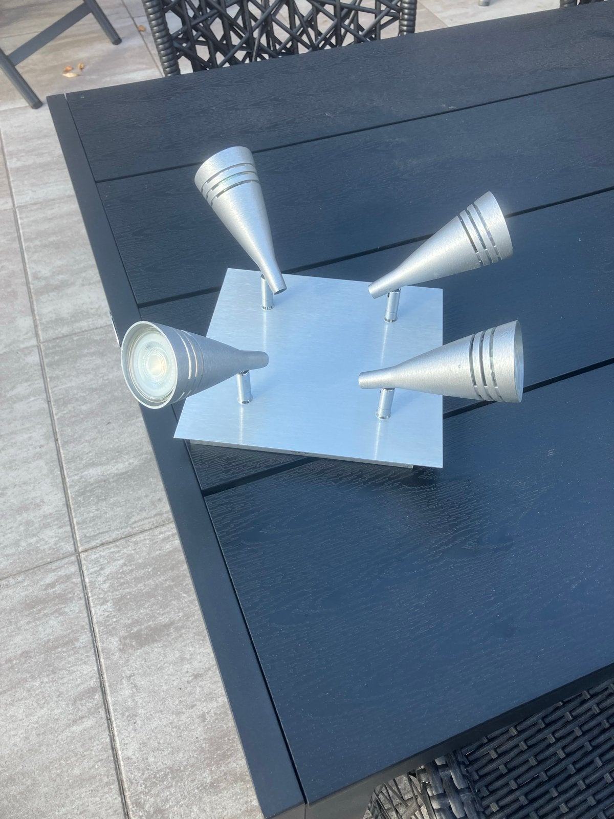 Massive Opera Plafondspot GU10 - Aluminium, Zilver, Gebruikt, Modern, GU10