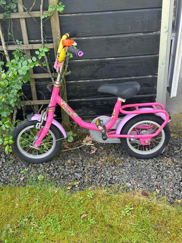 Rose Kinderfietsje, Fietsen en Brommers, Fietsen | Kinderfietsjes, Ophalen, Gebruikt, Terugtraprem, Minder dan 16 inch