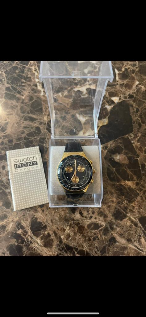 Swatch Goldfinger, Ophalen of Verzenden, Gebruikt