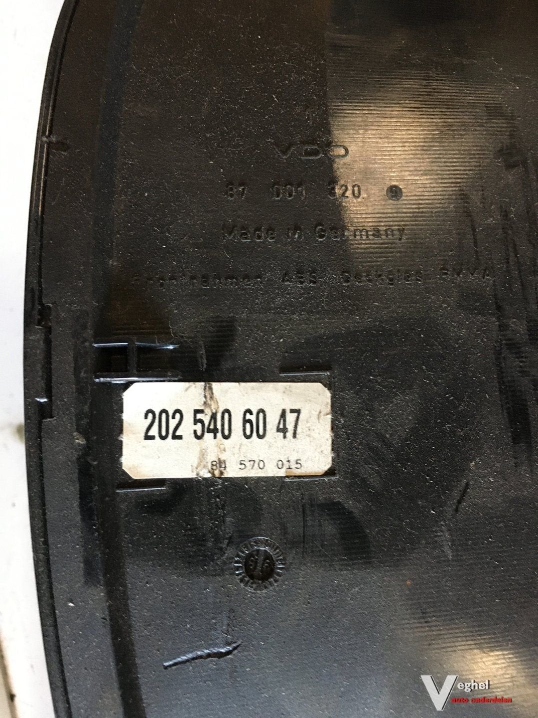 Mercedes C180 1.8 1997 Km Tellerklok, Gebruikt, -, -, Ophalen of Verzenden