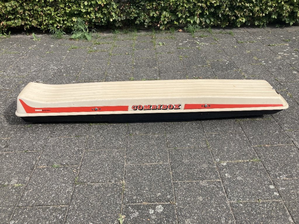 Vintage THULE dakkoffer - type combibox small, Auto diversen, Ophalen of Verzenden