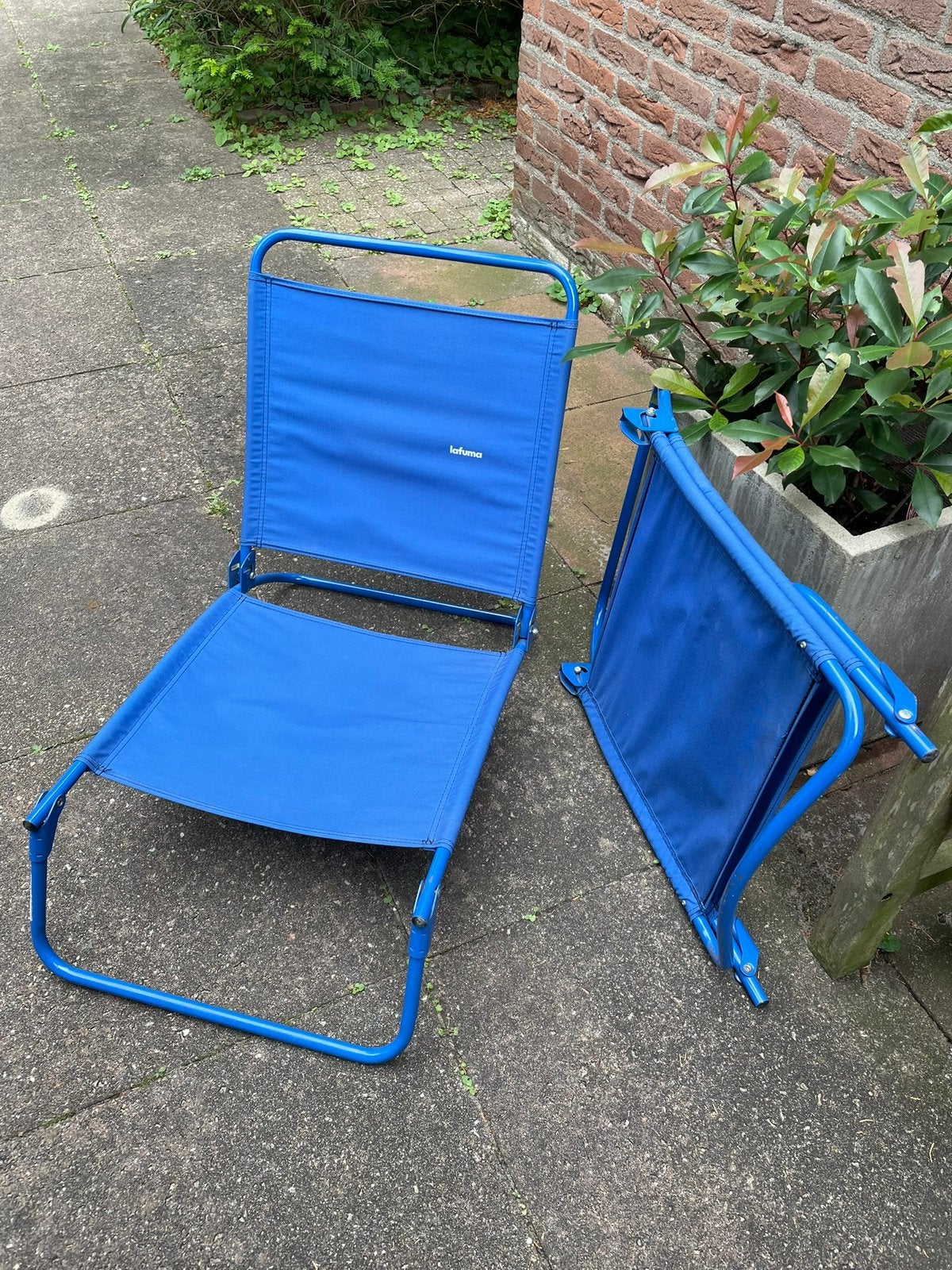 Campingstoel / vissersstoel lafuma, Caravans en Kamperen, Ophalen, Gebruikt, Campingstoel