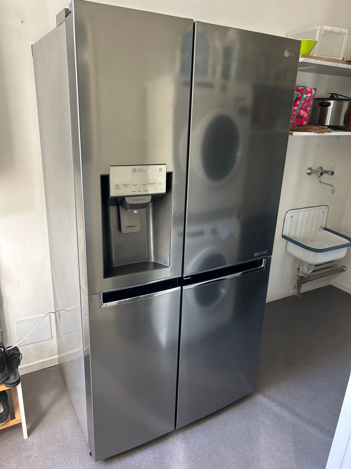 LG Amerikaanse Koelkast met vriezer en waterdispenser