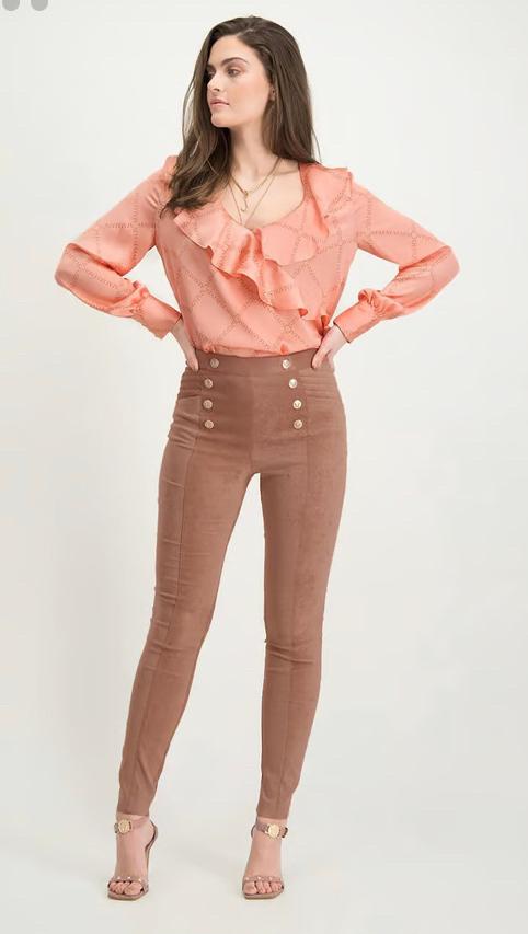 Josh V Pleunia Broek - Dark Blush maat XS / 34, Ophalen of Verzenden, Zo goed als nieuw, Roze, Maat 34 (XS) of kleiner