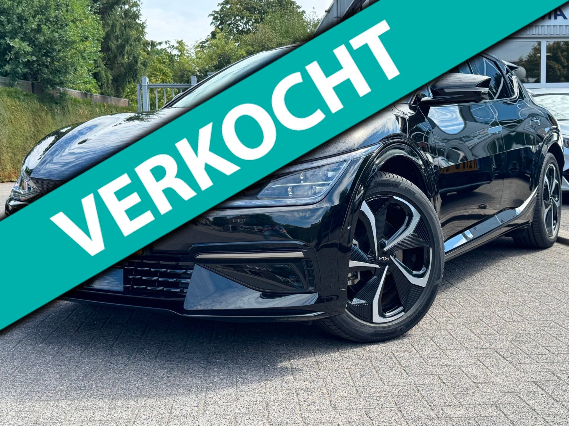 Kia EV6 GT-Line AWD 77.4 kWh |Dealer Onderhouden | Panoramad, Auto's, Automaat, Dealer onderhouden, Gebruikt, Parkeerassistent