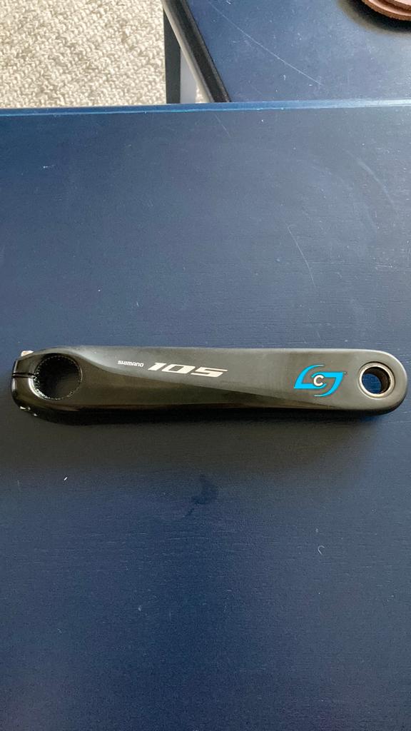 Stages powermeter 172,5, Crankstel of Pedalen, Ophalen of Verzenden, Zo goed als nieuw, Shimano