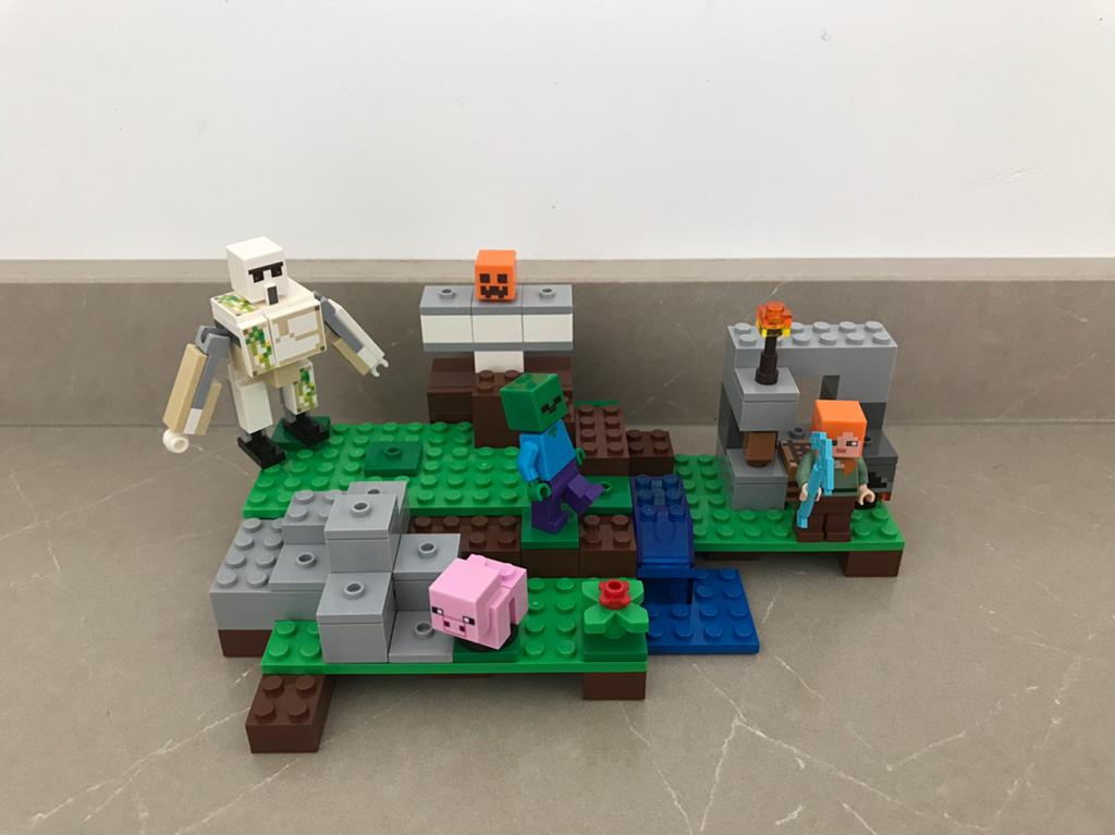 Lego minecraft set 21123, Minecraft, Lego, Ophalen of Verzenden, Zo goed als nieuw
