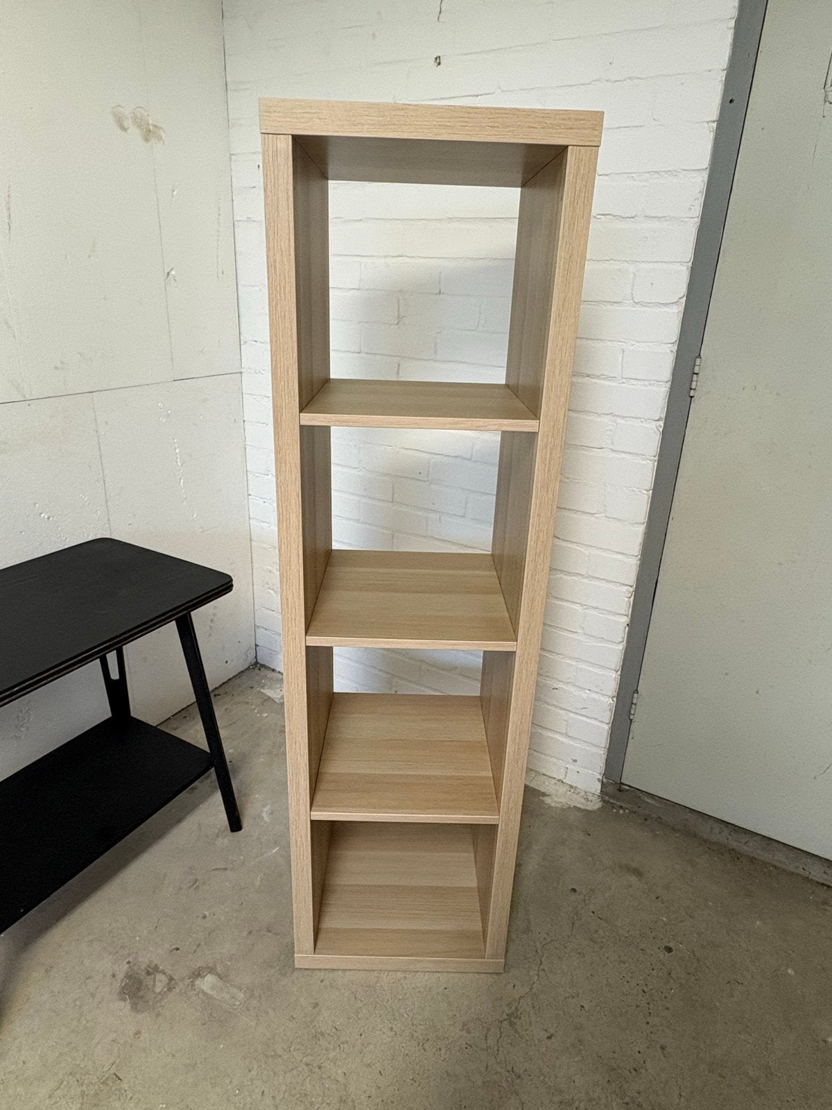 IKEA Kallax Kast - Eikenpatroon - 4 Vakken, Huis en Inrichting, Ophalen, Met plank(en), Minder dan 50 cm, Gebruikt