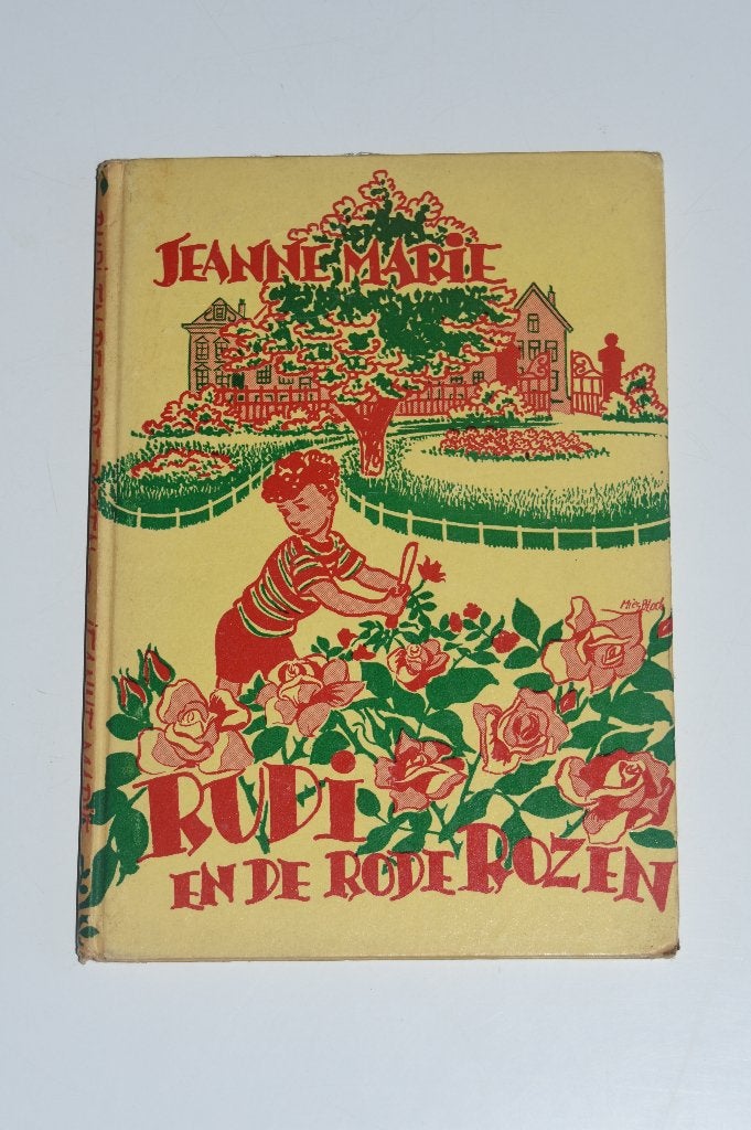 Kinderboek Rudi en de Rode Rozen Jeanne Marie, Antiek en Kunst, Verzenden
