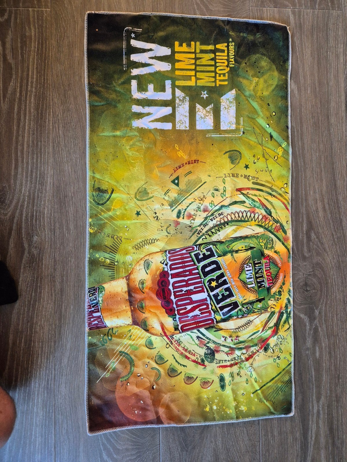Desperados verde handdoek, Verzamelen, Biermerken, Ophalen of Verzenden, Nieuw, Overige typen, Overige merken
