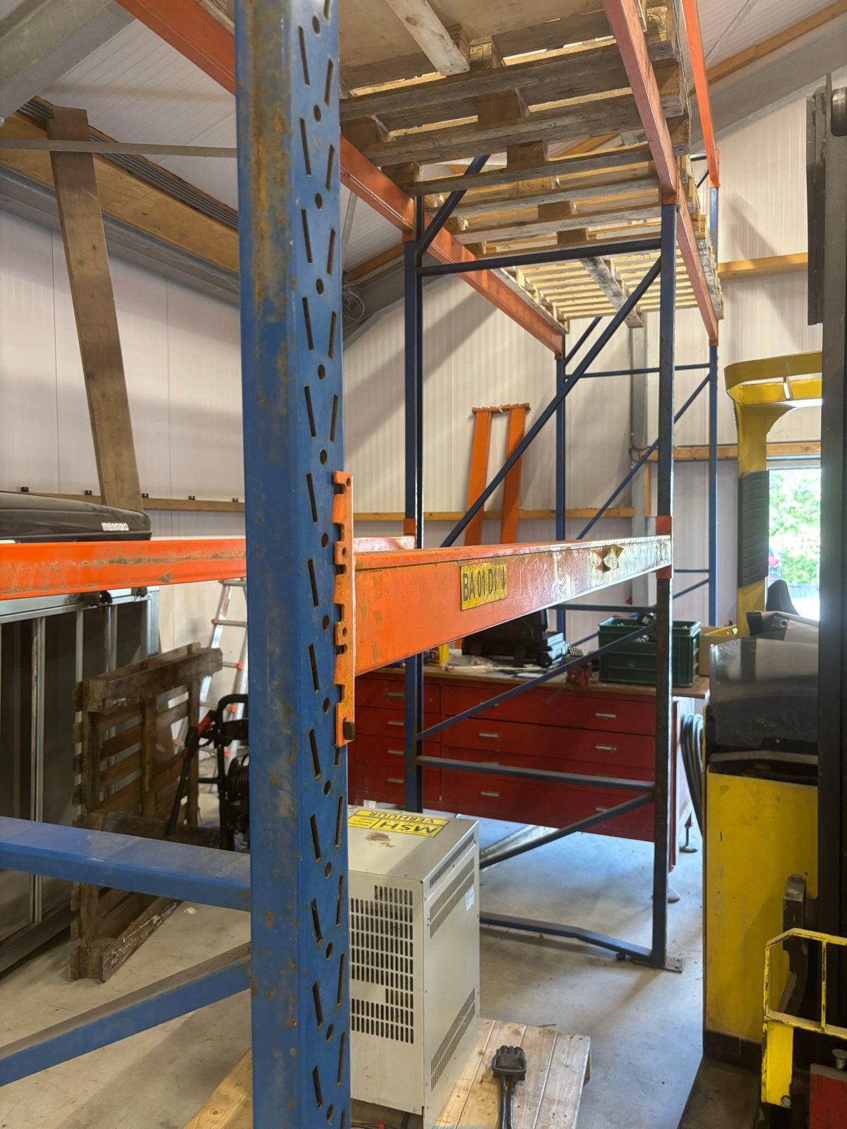 Stevige Palletstelling - Ideaal voor Magazijnopslag, Zakelijke goederen, Kantoor en Winkelinrichting | Magazijn, Stelling en Opslag