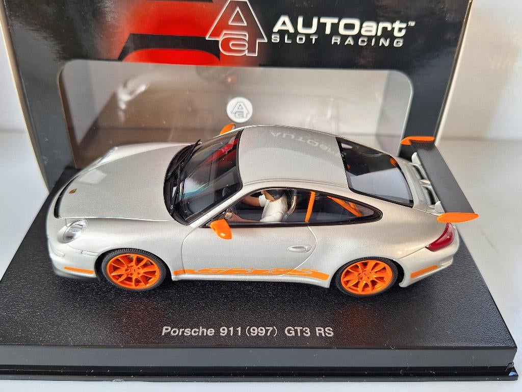 AutoArt Porsche Carrera 911 voor en achter Licht TOP DEAL, Overige merken, Racebaan, Autoart, Nieuw