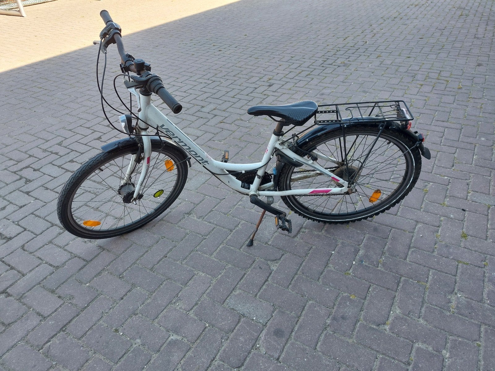 Mountainbike mét bagagedrager 26 inch, Fietsen en Brommers, Fietsen | Vouwfietsen, Ophalen, Gebruikt, 20 inch of meer, Versnellingen