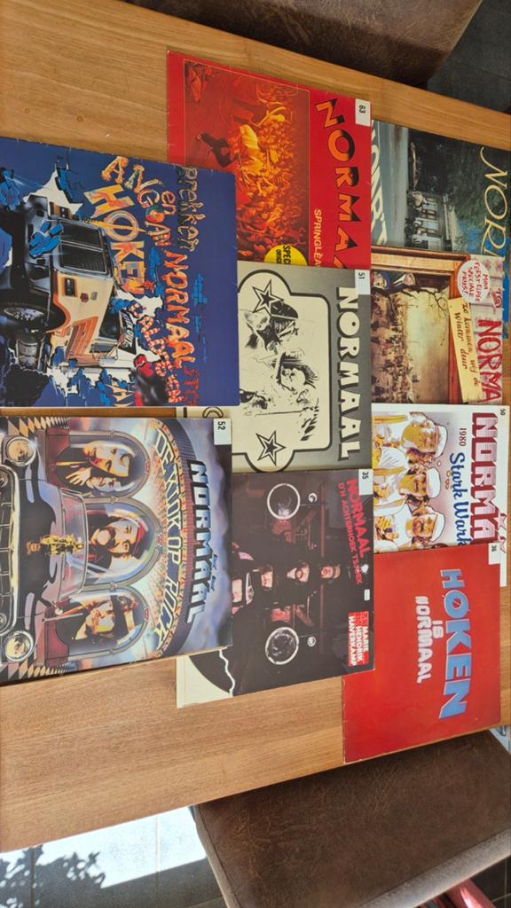 9 stuks lp,s van Normaal, Cd's en Dvd's, Vinyl | Nederlandstalig, Ophalen of Verzenden, Gebruikt, 12 inch, Streekmuziek