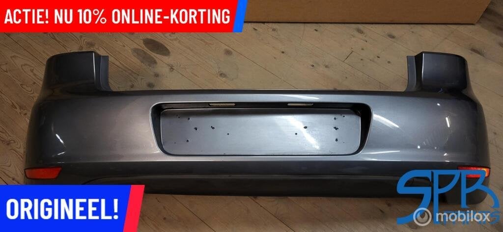 Vw GOLF 6 VI LD7R ACHTERBUMPER 5K6807421 BUMPER DIFFUSER D7R, Gebruikt, Volkswagen, Ophalen of Verzenden, Volkswagen