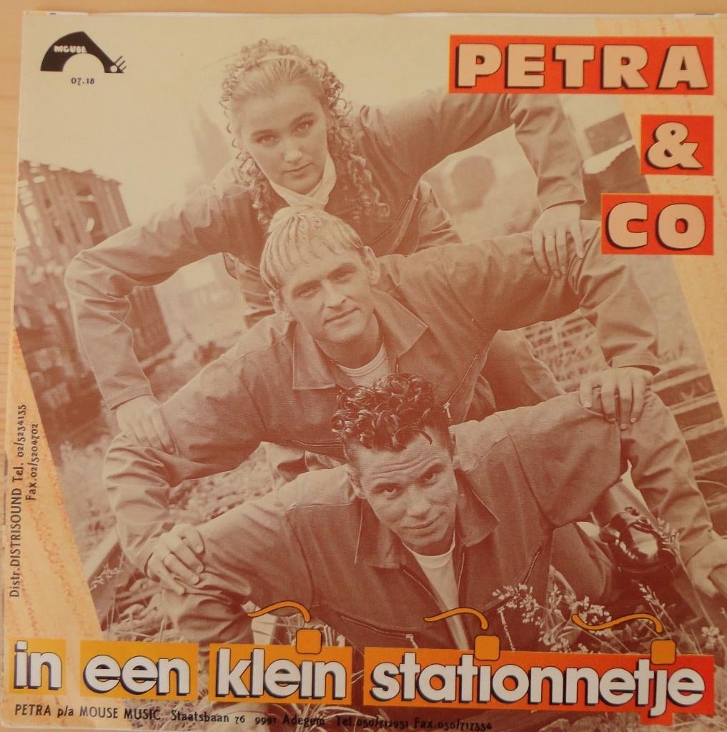 Petra & Co > In een klein stationnetje, Gebruikt, 7 inch, Single, Ophalen of Verzenden