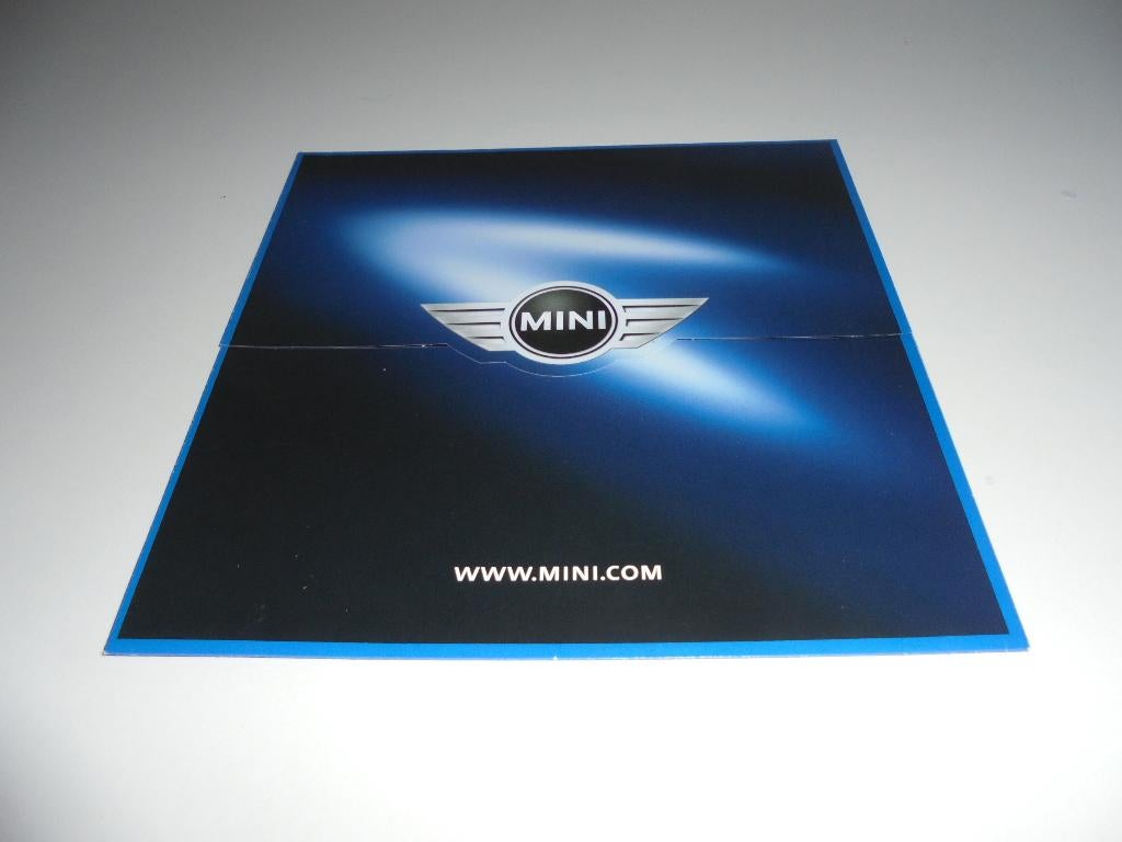 previewbrochure Mini Cooper  2000, Ophalen of Verzenden, Nieuw, Overige merken