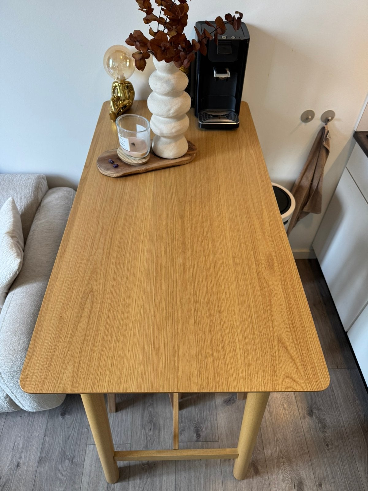 Bartafel, Overige materialen, 100 tot 150 cm, Tot twee personen, Scandinavisch