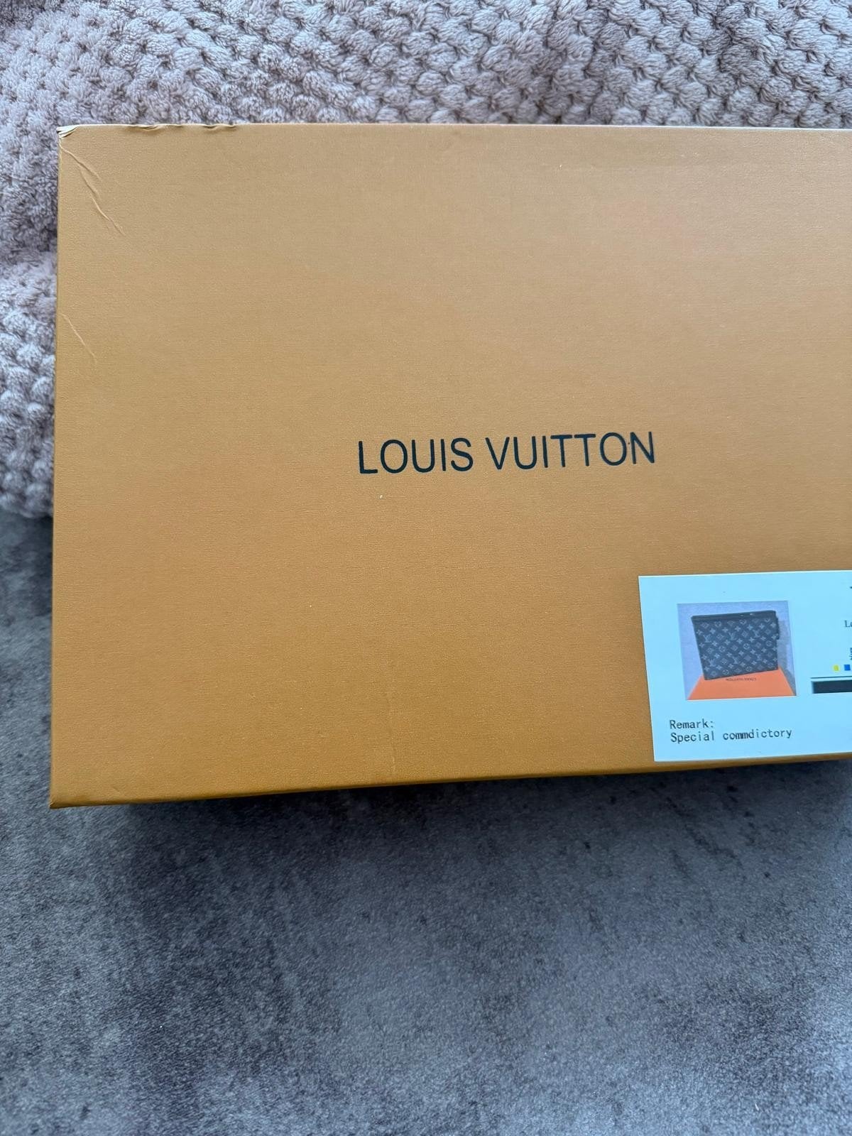 Louis Vuitton Clutch Tas Zwart Monogram, Ophalen of Verzenden, Zo goed als nieuw, Zwart, Avondtasje