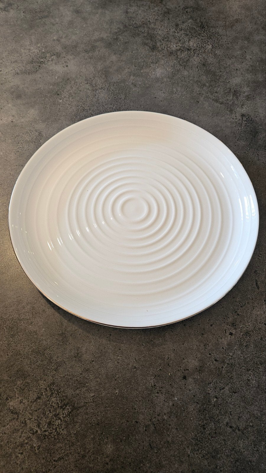 diner borden creme, Ophalen of Verzenden, Zo goed als nieuw, Overige stijlen, Bord(en)