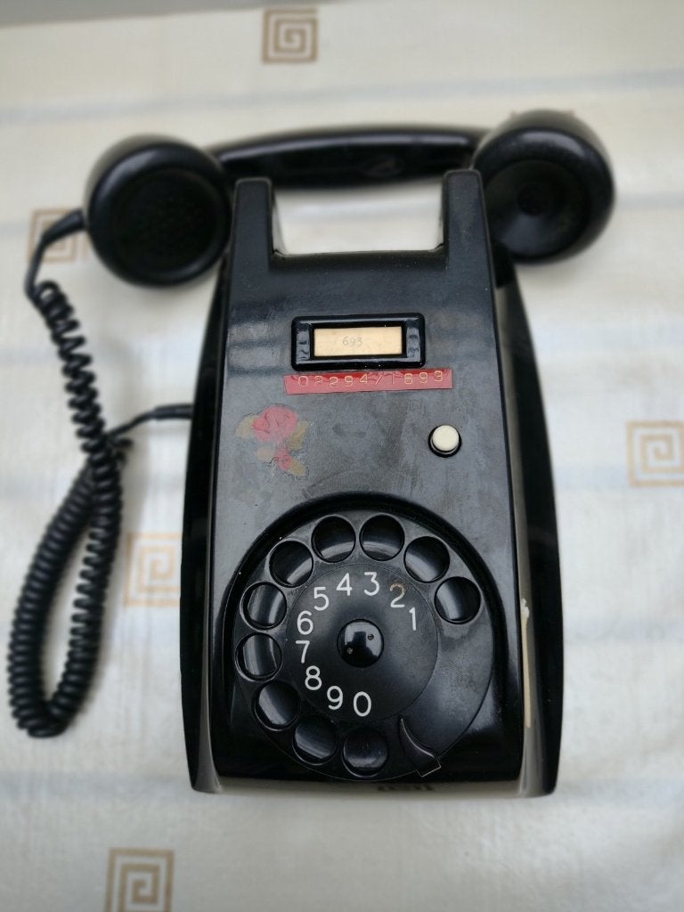 Bakelieten Telefoon hangend wand model antiek vintage, Ophalen of Verzenden, Overige typen