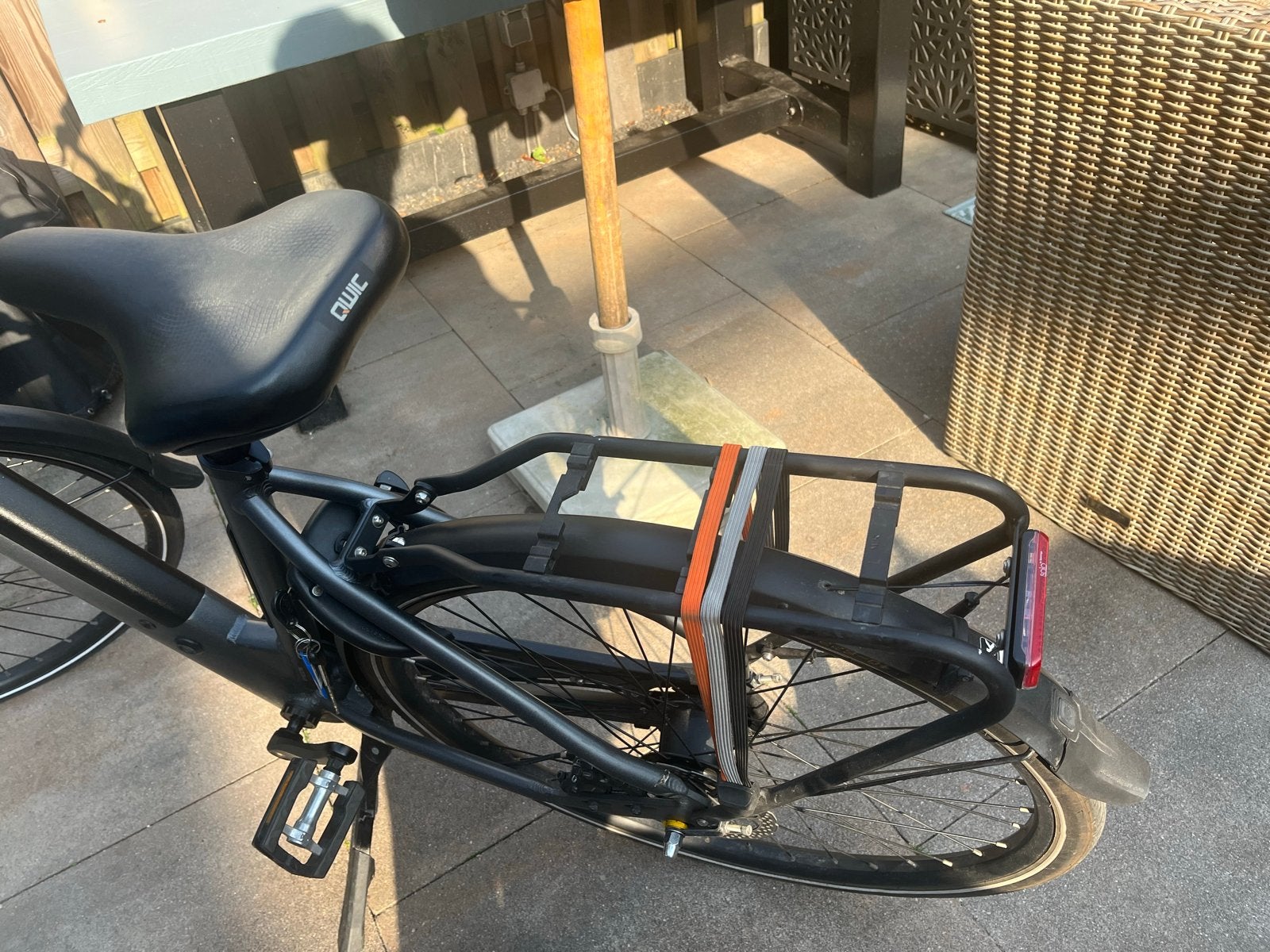 QWIC elektrische fiets - gebruikt, Ophalen, Qwic, Gebruikt, 51 tot 55 cm