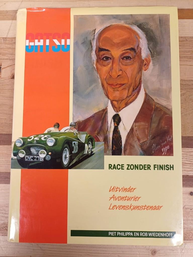Gatso race zonder finish - over Maus Gatsonides (gesigneerd), Ophalen of Verzenden, Algemeen