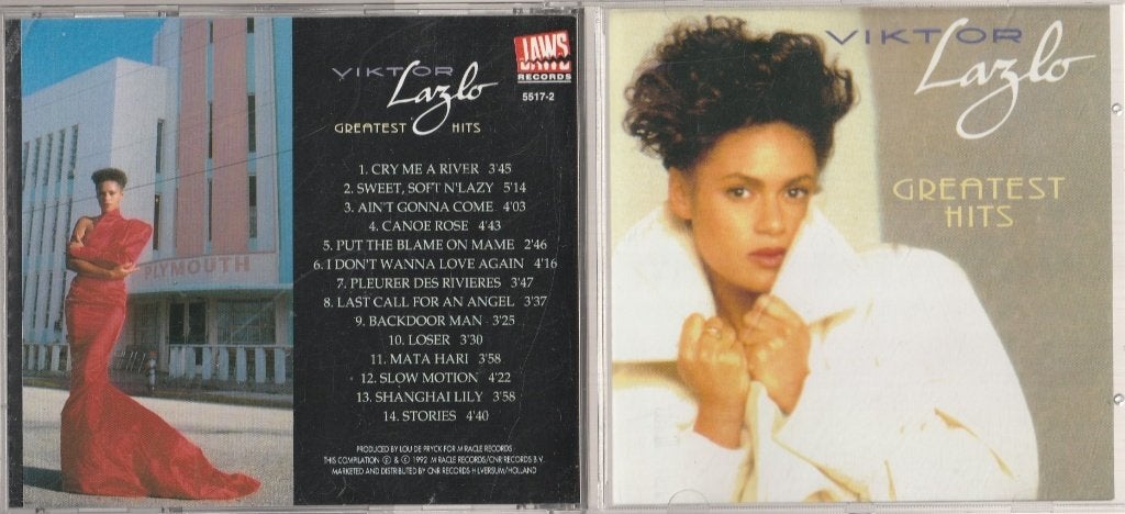 Viktor Lazlo - Greatest Hits (1992)"", Ophalen of Verzenden, Zo goed als nieuw, Pop, Inclusief doosje