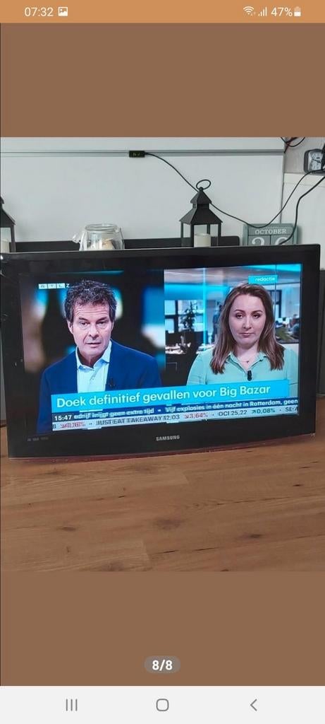 Samsung tv, Ophalen, LED, 50 Hz, Zo goed als nieuw
