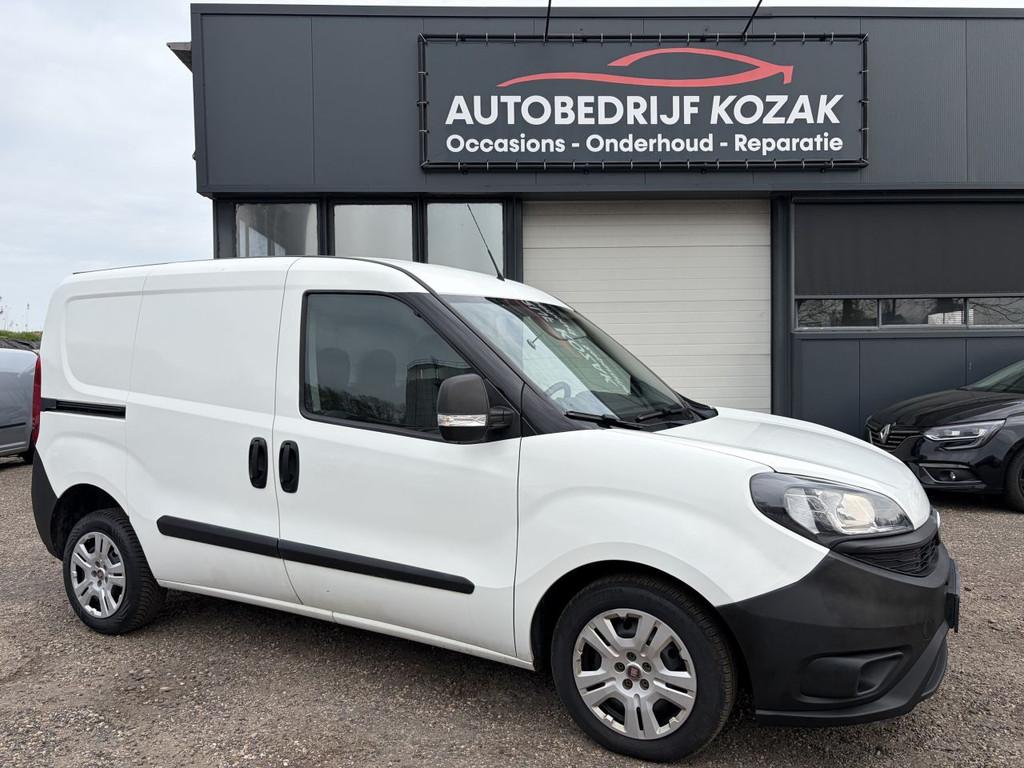 Fiat Doblò 1.6 MJ Eco Jet AIRCO CRUISE TREKHAAK (bj 2019), Voorwielaandrijving, 1295 kg, Wit, Origineel Nederlands
