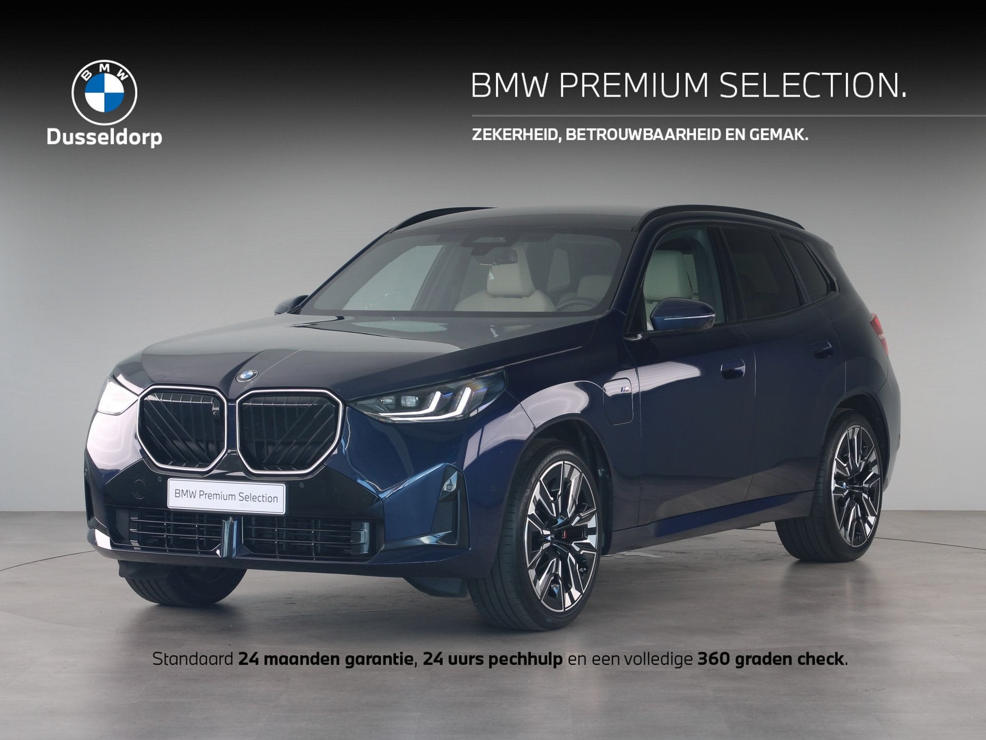 BMW X3 30e xDrive (bj 2026, automaat), Auto's, Automaat, Gebruikt, 4 cilinders, Blauw