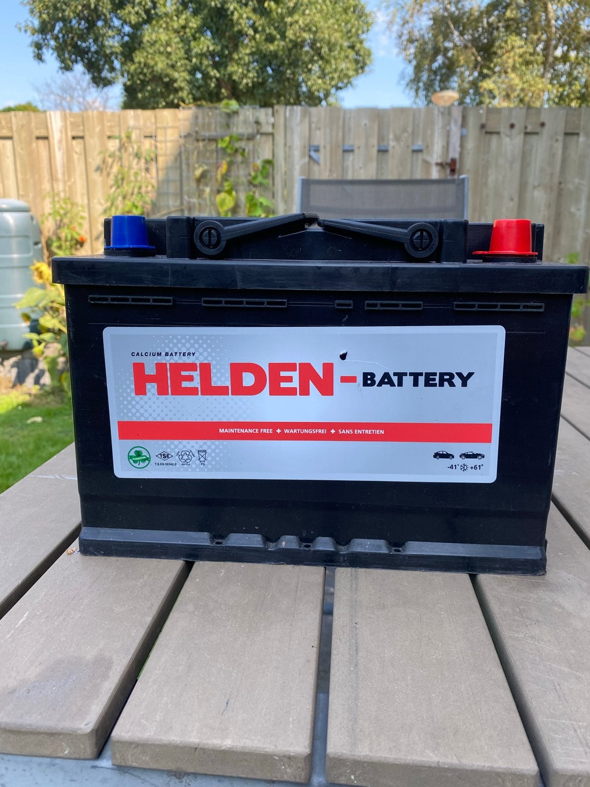 Helden Calcium Accu 12V 70Ah 760A (SAE) L3 formaat, Ophalen of Verzenden, Nieuw, Volkswagen