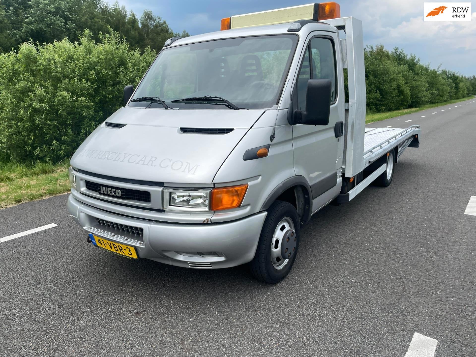Iveco Daily 35C12 375 Oprijwagen/autotransporter, Achterwielaandrijving, Gebruikt, 4 cilinders, Iveco