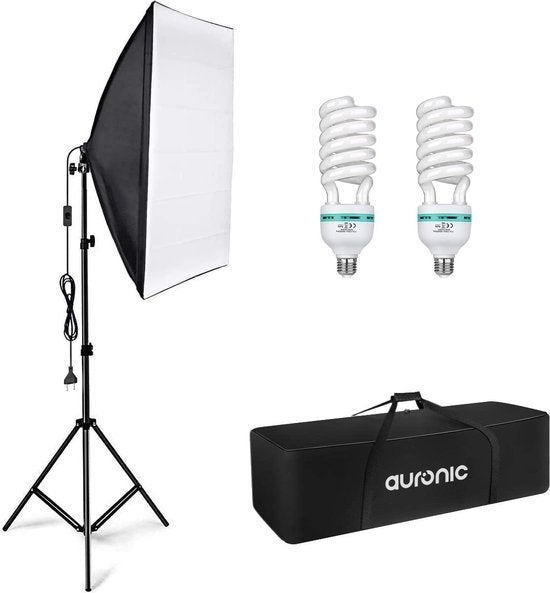 Lifegoods  Studiolamp 50x70cm - Softbox Studiolamp, Audio, Tv en Foto, Fotografie | Fotostudio en Toebehoren, Ophalen of Verzenden