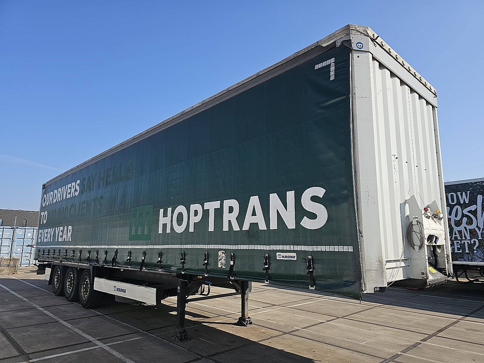 KRONE SD, Overige kleuren, Bedrijf, Geïmporteerd, Aanhangers en Opleggers