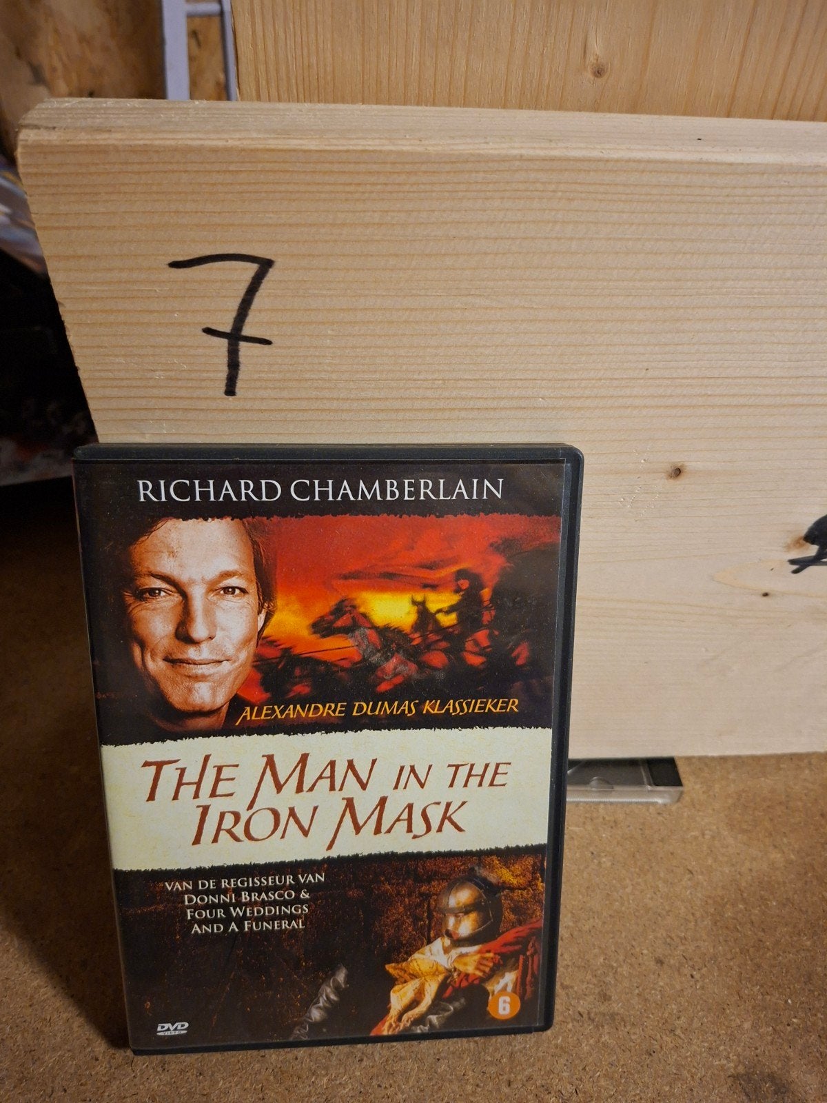 The Man in the Iron Mask DVD - Richard Chamberlain, Nederlands, Ophalen of Verzenden, Vanaf 6 jaar, Inclusief doosje