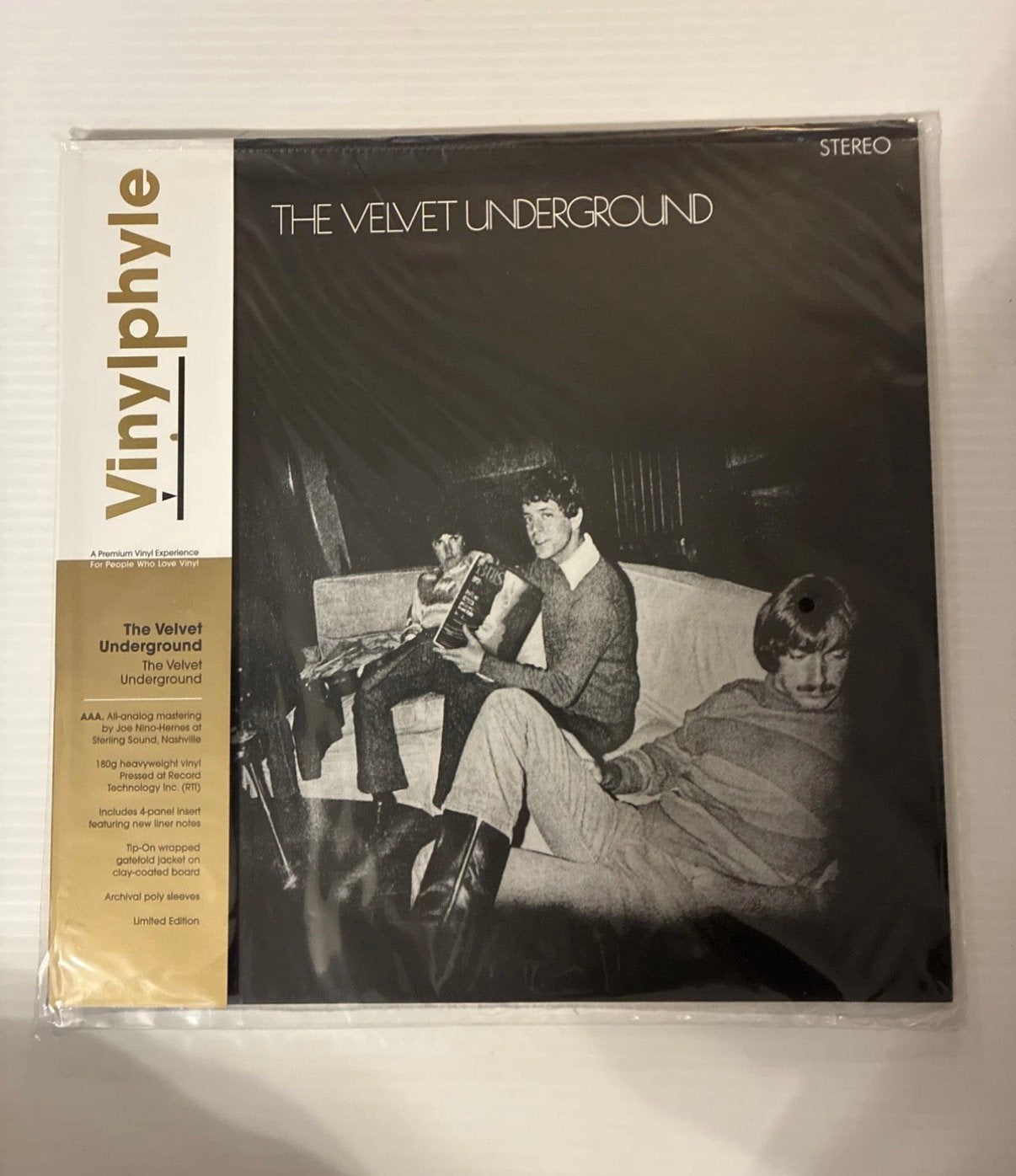 The Velvet Underground - Vinylphyle vinyl AUDIOPHILE, Ophalen of Verzenden, Zo goed als nieuw, Overige formaten, Poprock