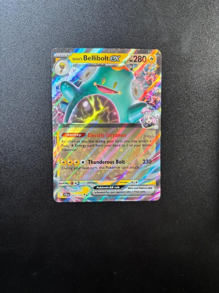 Iono's Bellibolt ex (JTG 053), Ophalen of Verzenden, Zo goed als nieuw