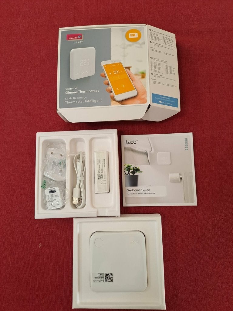 NIEUW Tado slimme thermostaat starterskit, Ophalen of Verzenden, Slimme thermostaat, Nieuw