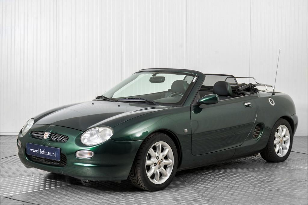 MG F 1.8i leder (bj 2000), Auto's, Euro 2, Achterwielaandrijving, 4 cilinders, Cabriolet