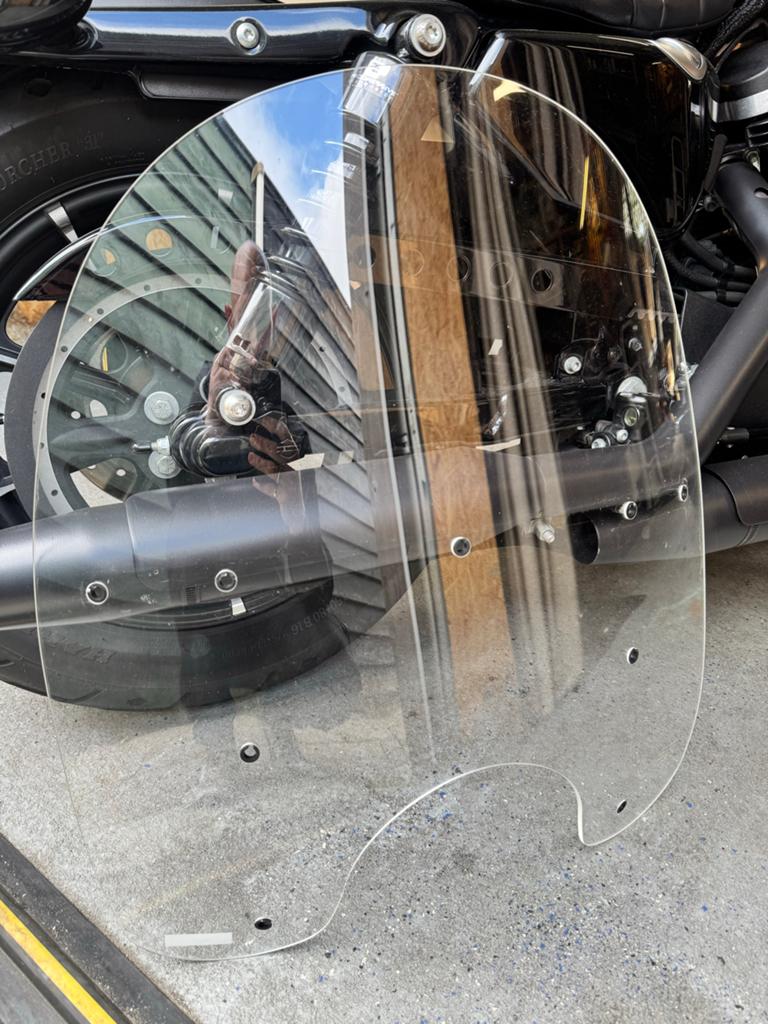Memphis Shades Windscherm MEP6360 Harley Davidson Softail, Ophalen, Nieuw