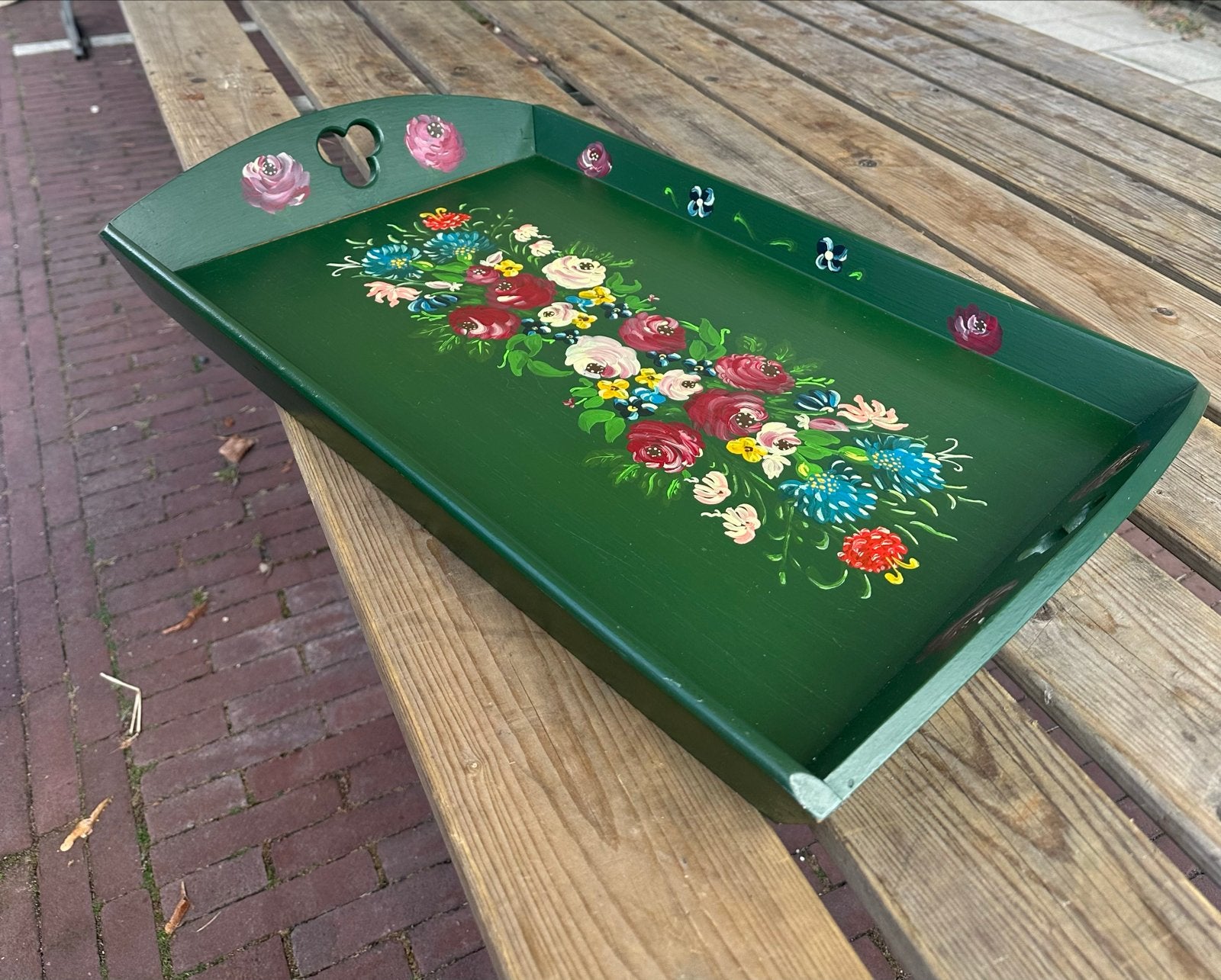 Groot Hindeloopen Dienblad - Zeer Goede Staat, Ophalen