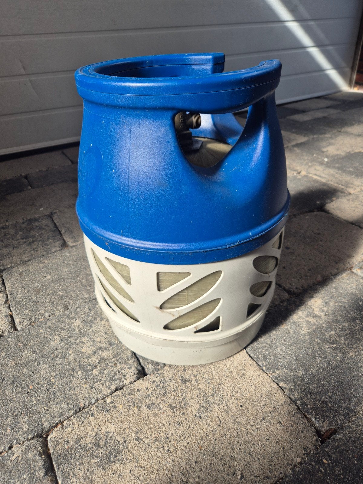 Lichtgewicht gasfles (leeg) - Ideaal voor camping/BBQ, Ophalen, Gebruikt, Onbekend