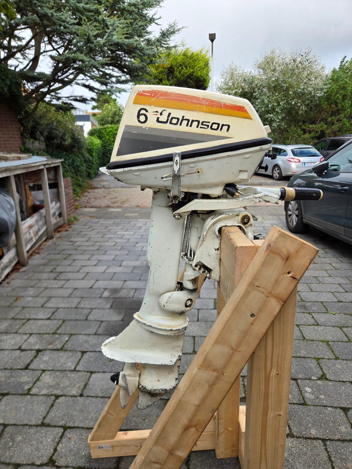 Johnson 6pk kortstaart, Watersport en Boten, Ophalen of Verzenden, Gebruikt