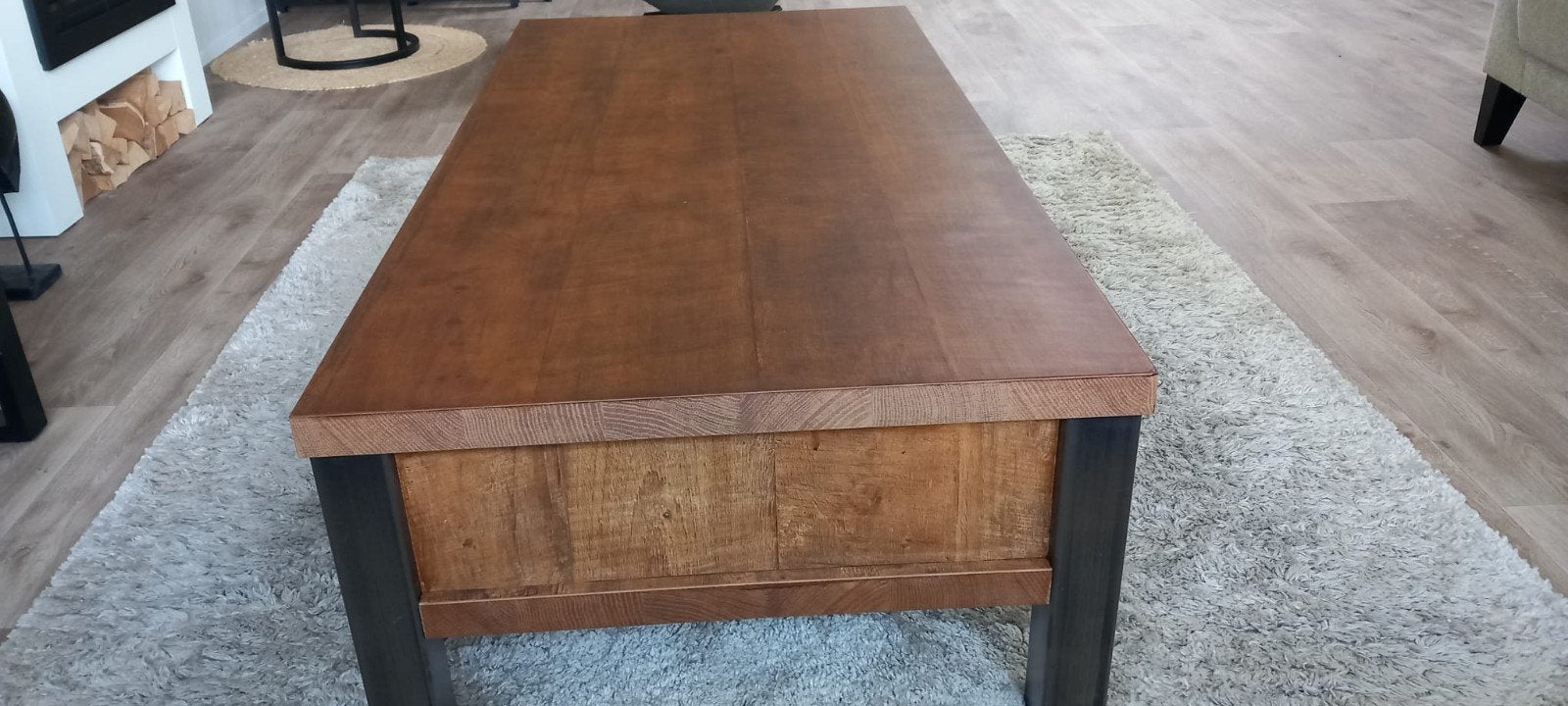 bruine salontafel