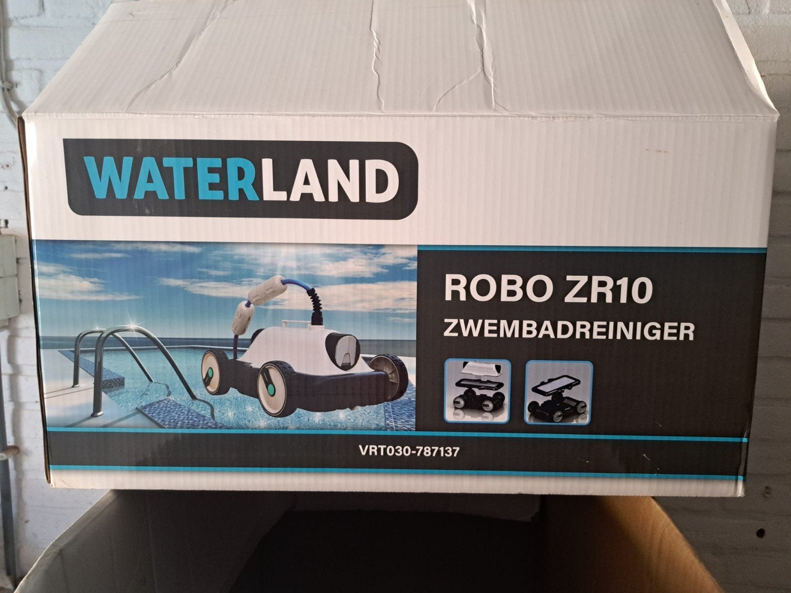 Waterland RoboZwembadreiniger - Automatische Stofzuiger, Tuin en Terras, Zwembad-toebehoren, Ophalen, Gebruikt, Overige typen