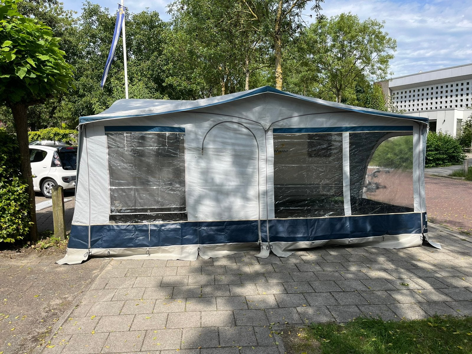 Walker pioneer voortent 240- Omloopmaat 945, maat 17, Caravans en Kamperen, Ophalen, Gebruikt