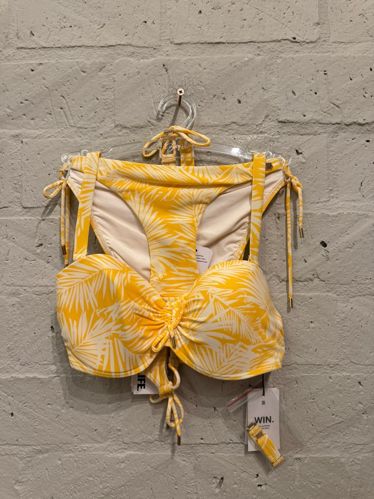 Beachlife bikini 36/ 70D slip 36 & 38 NIEUW!! Nu €35, Ophalen of Verzenden, Nieuw, Geel, Bikini